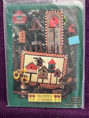 Debbie Mumm Backyard birdhouses quilt patterns